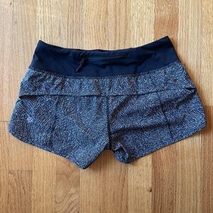 Lululemon speed up lined shorts size 2